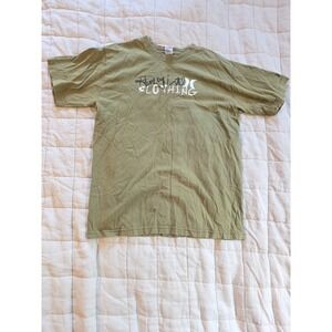 Hurley T Shirt Youth XL Y2K Surf Skate Green Graphic Tee Grunge Fits Men's Small